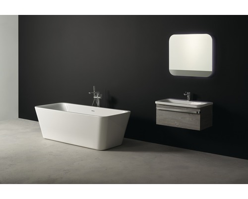 Ideal Standard Tonic II rechthoekig bad, 80 x 180 cm, alpinewit, glad, E398101