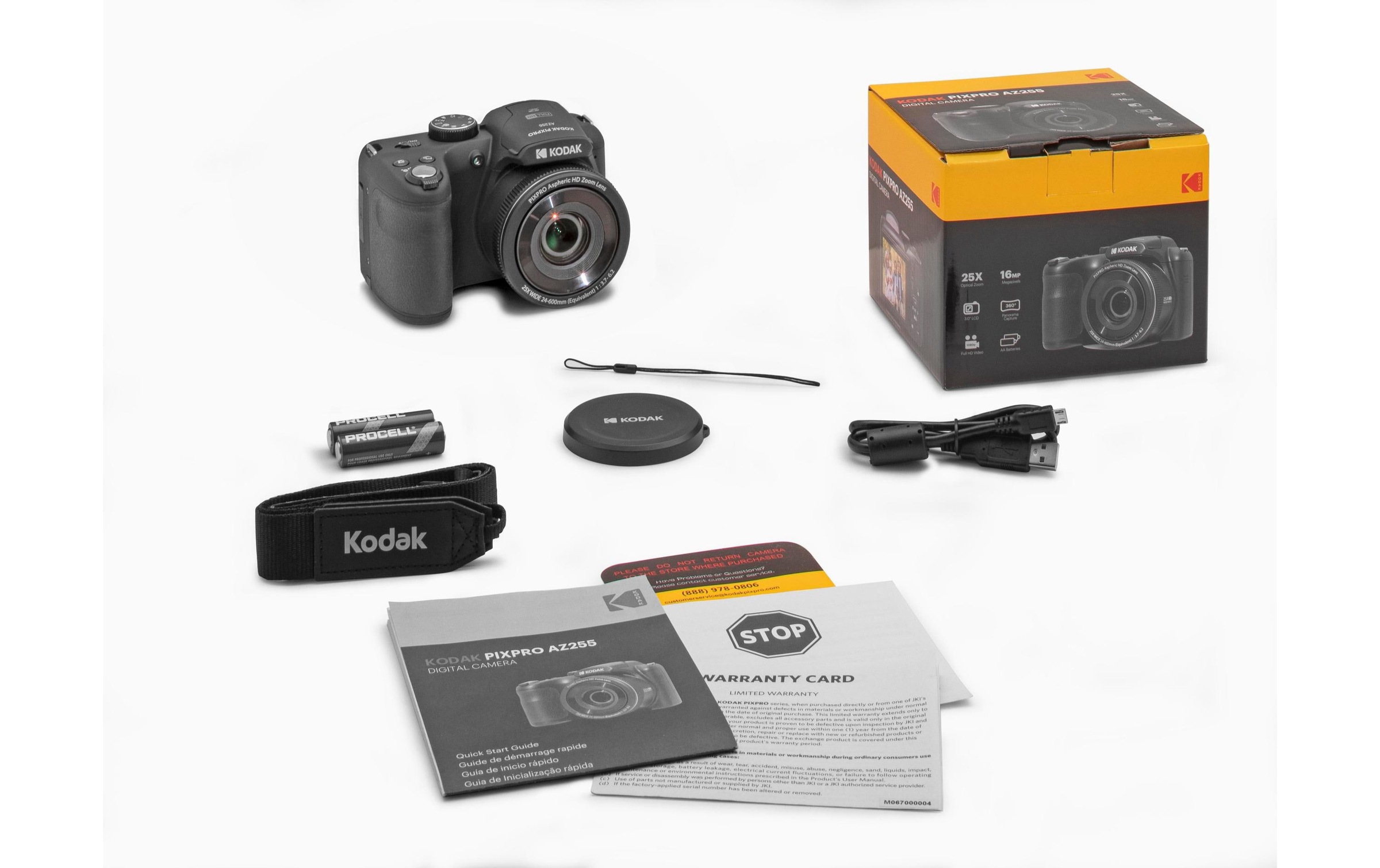 Kodak Kompaktkamera »Pixpro Astra Zoom AZ255« , 16,35 , 25 fach fach x opt. Zoom
