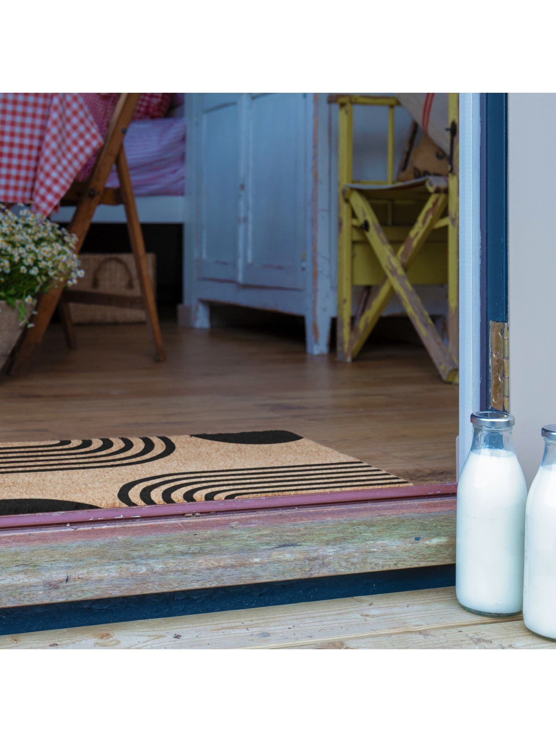 Artsy Mats Abstract Lines Doormat