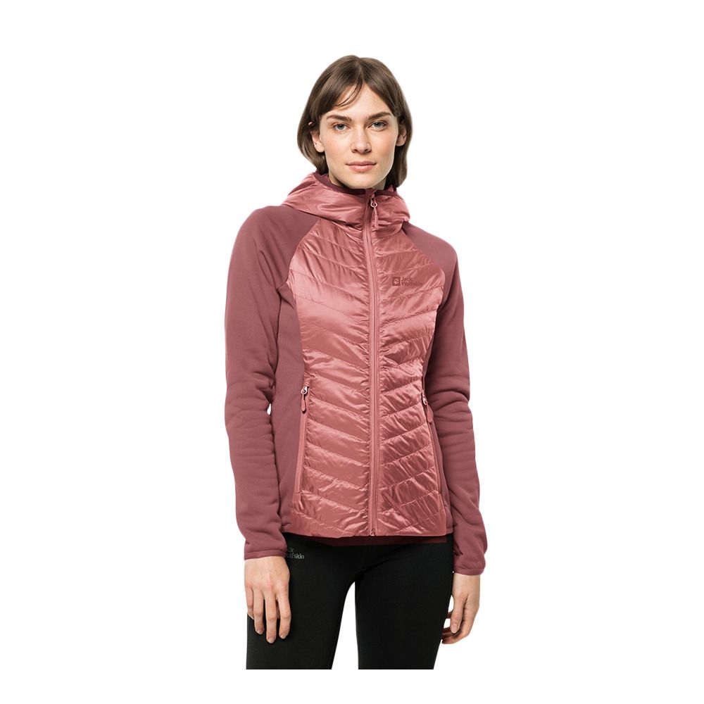 Jack Wolfskin ROUTEBURN PRO HYBRID - Veste Femme blush powder