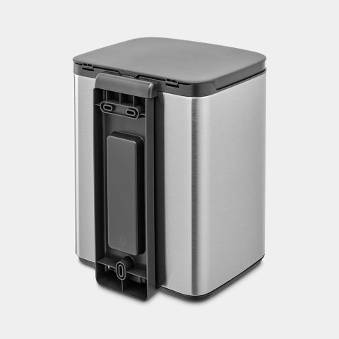 Bo Afvalemmer, 7 liter - Matt Steel Fingerprint Proof