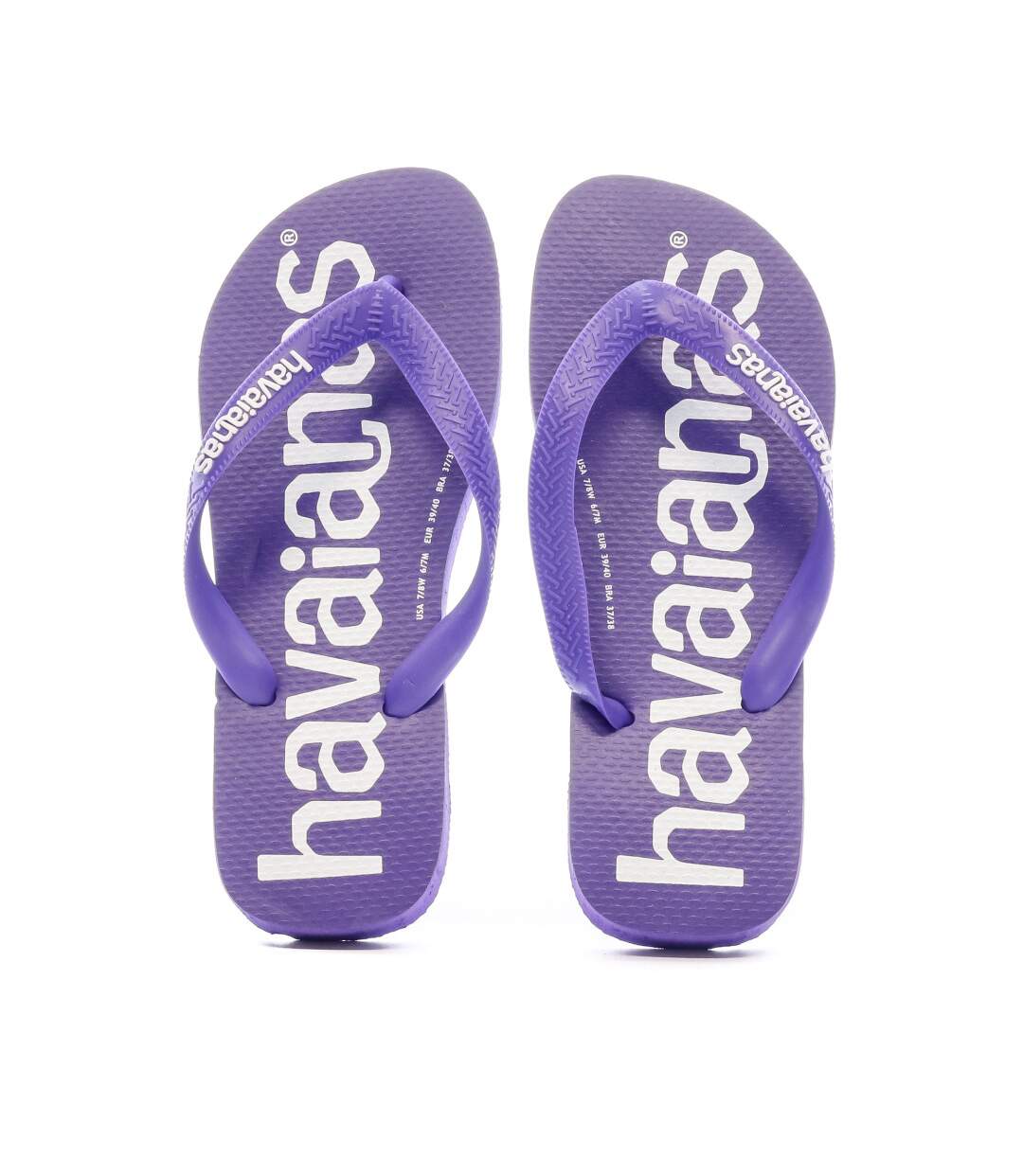 Tongs Violette Mixte Havaianas Logomania Awlab