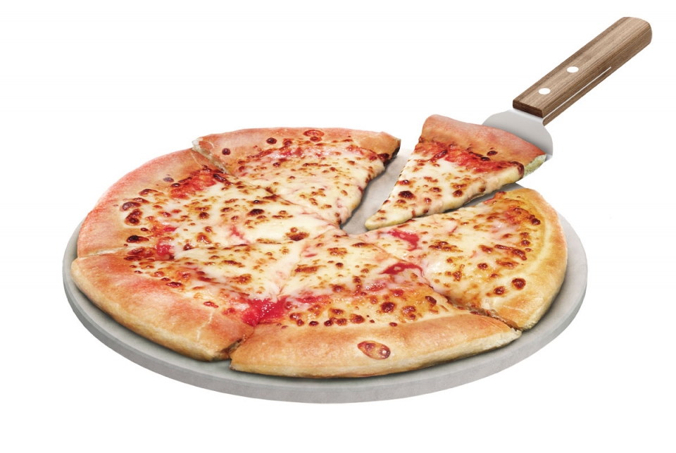 Feuerdesign Pizzastein mit Schaufel