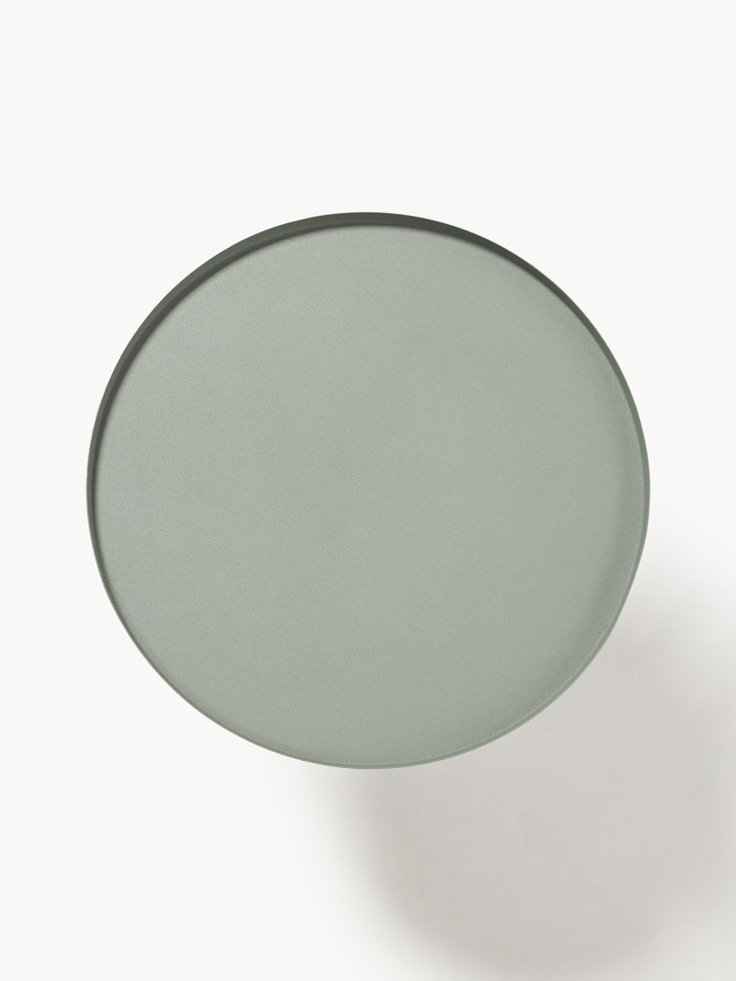 Ronde metalen bijzettafel Sverre