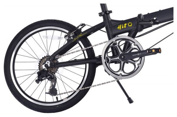 Vélo Pliant Dahon Hit Naked 6V 20'' Noir 2022