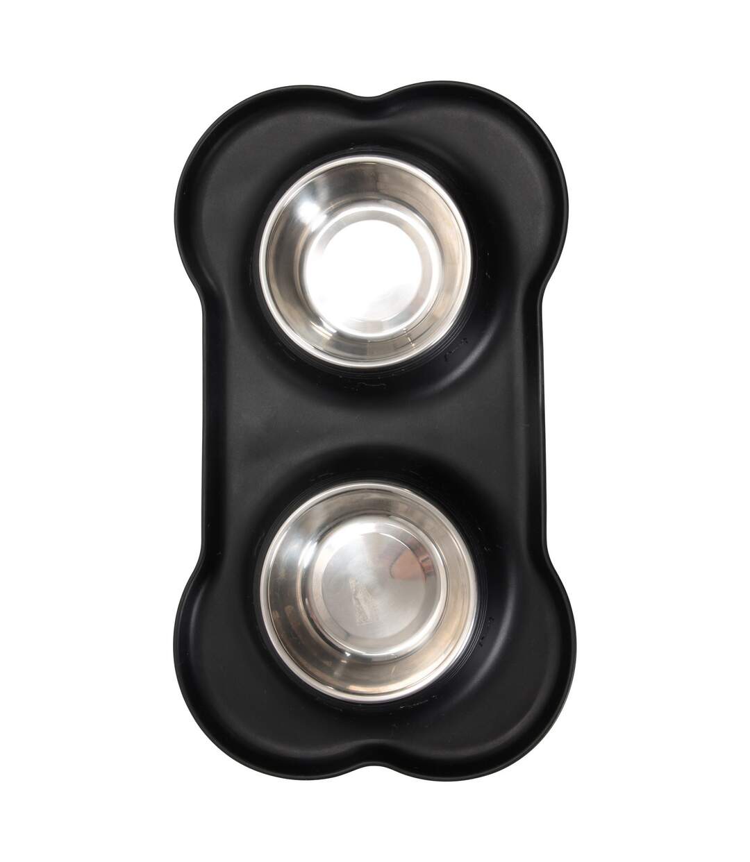 Jackson Pet Co - Gamelle et tapis pour chien (Noir / Gris acier) (Taille unique) - UTMW2240