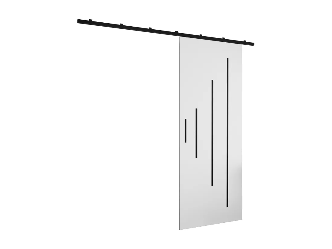 Portes coulissantes Zonda Y 80x204 cm (Blanc)