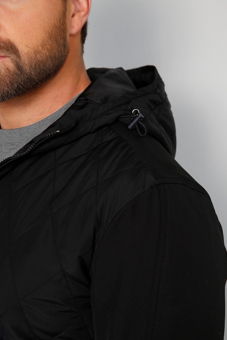 John F. Gee Hybridjacke, Stepp und Strick, bis 74