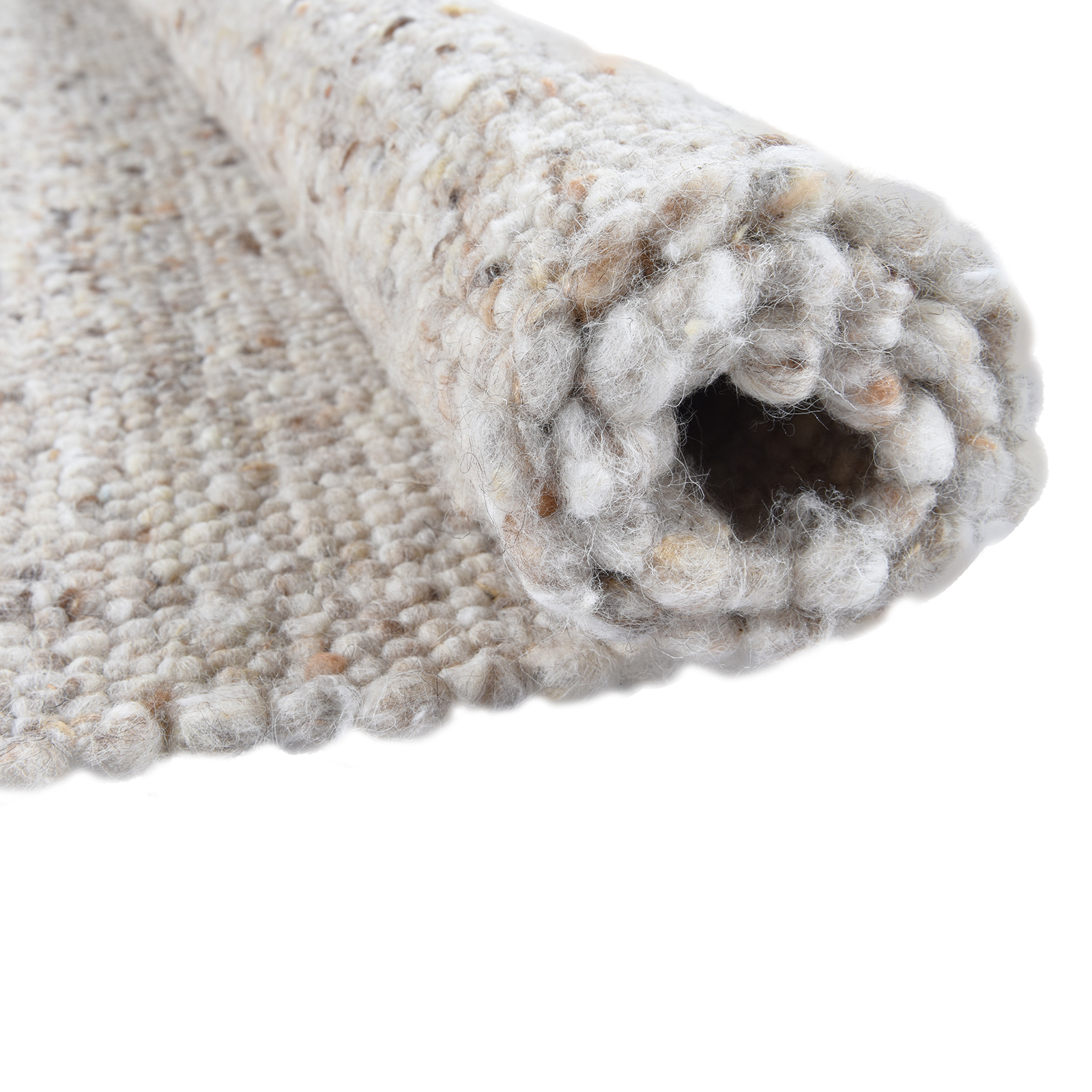 Teppich ALM-GLÜCK - sand multi - 70x130 cm