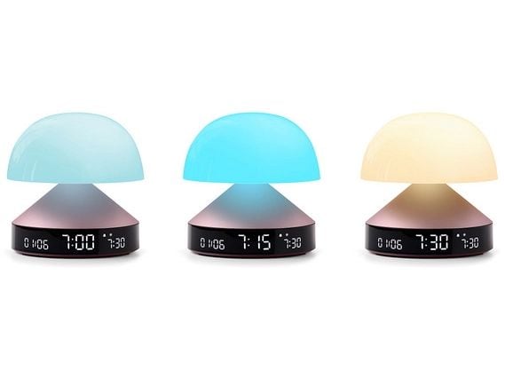 Lexon Lichtwecker Mina Sunrise Rosa Digitalwecker