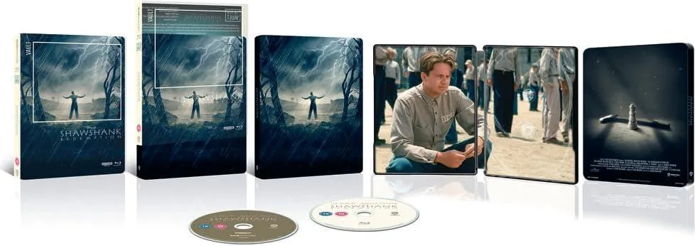 Les Évadés - Steelbook The Film Vault (Blu-ray UHD 4K   Blu-ray) Disques Blu-ray films