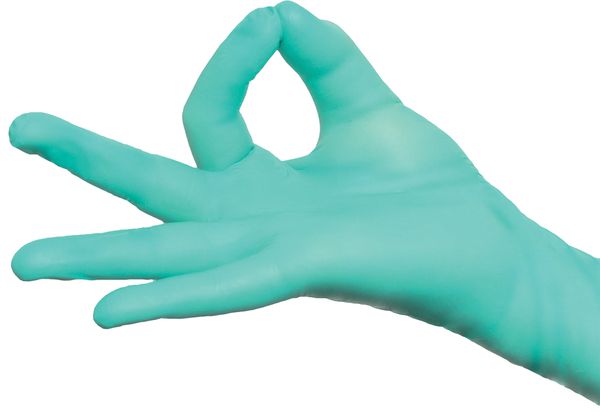 GREEN GLOVE Einweghandschuhe, 50 Stk.  green  L