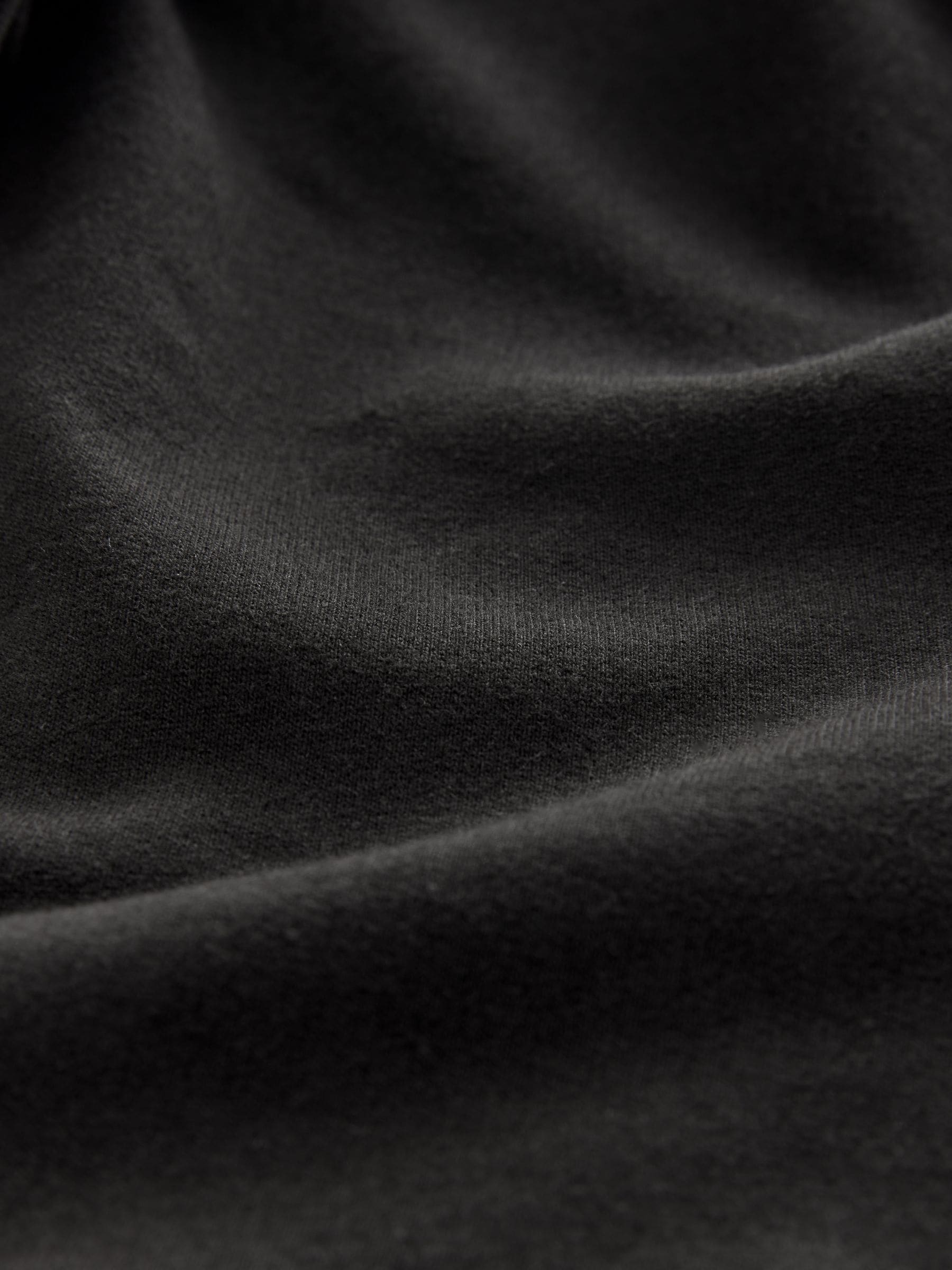 Zwart - Lichte hoodie met rits