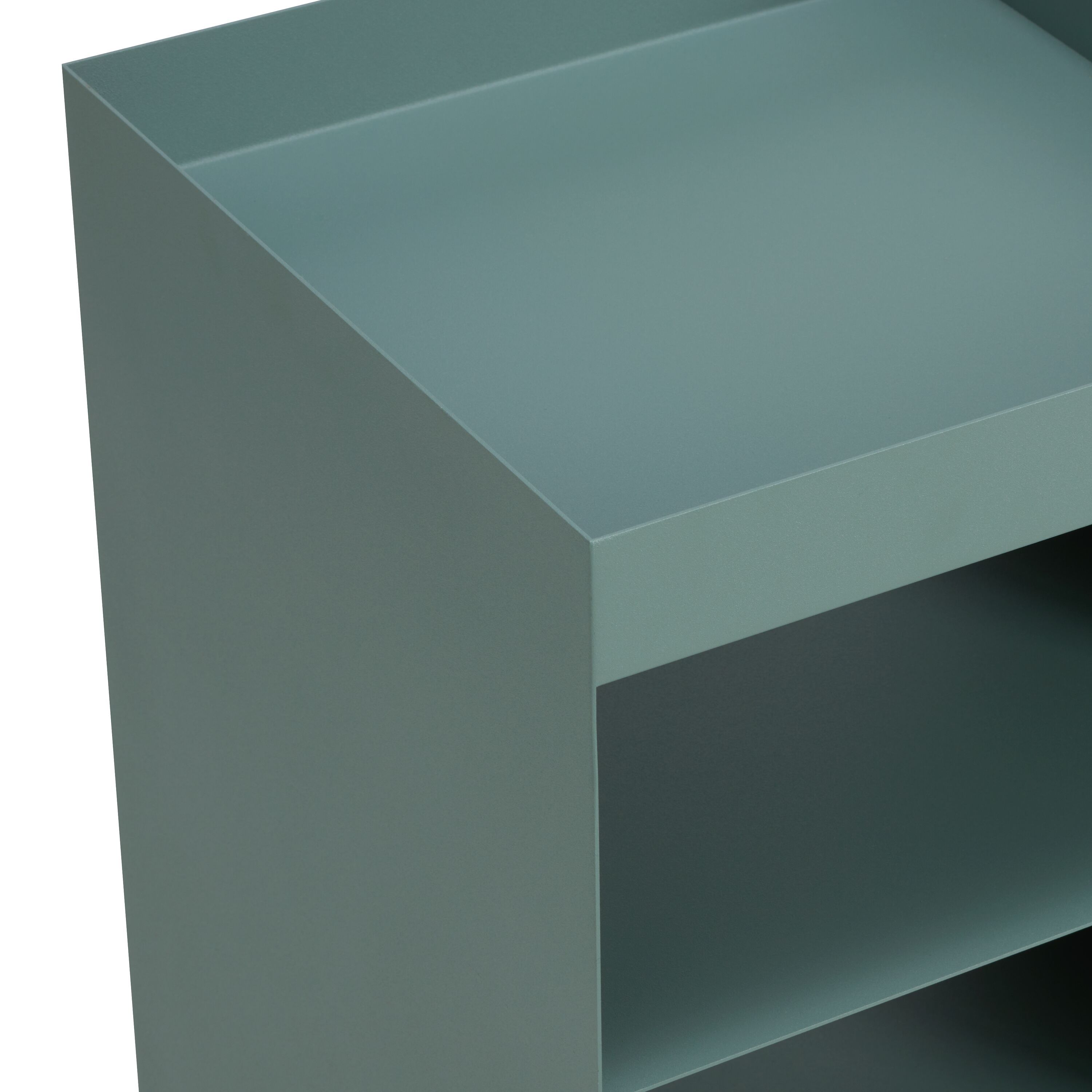 OSMENT II Korpus - Grün / B: 35.0 cm x T: 35.0 cm x H: 63.0 cm