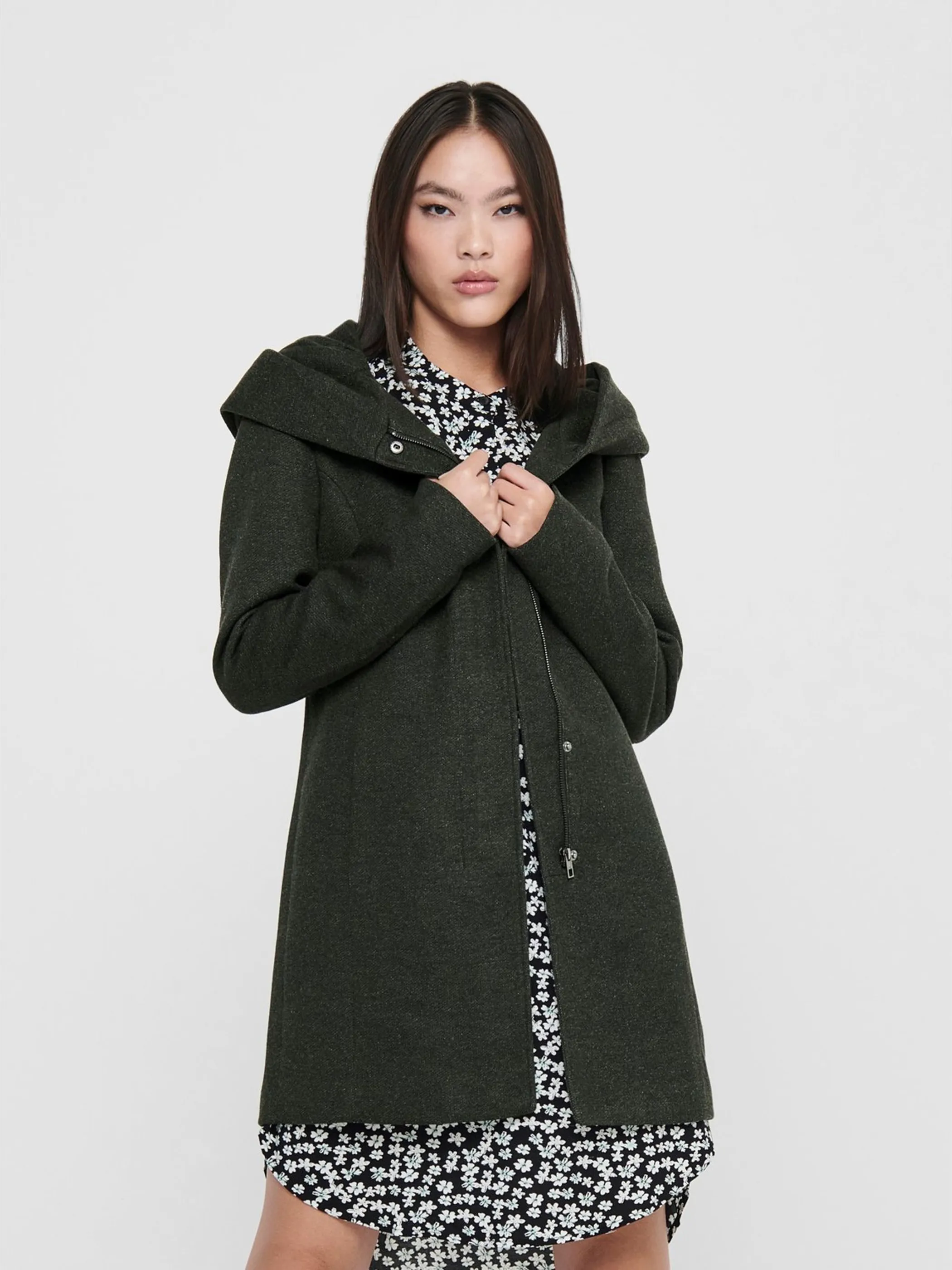 Only ONLSEDONA LIGHT COAT Kapuzenjacke