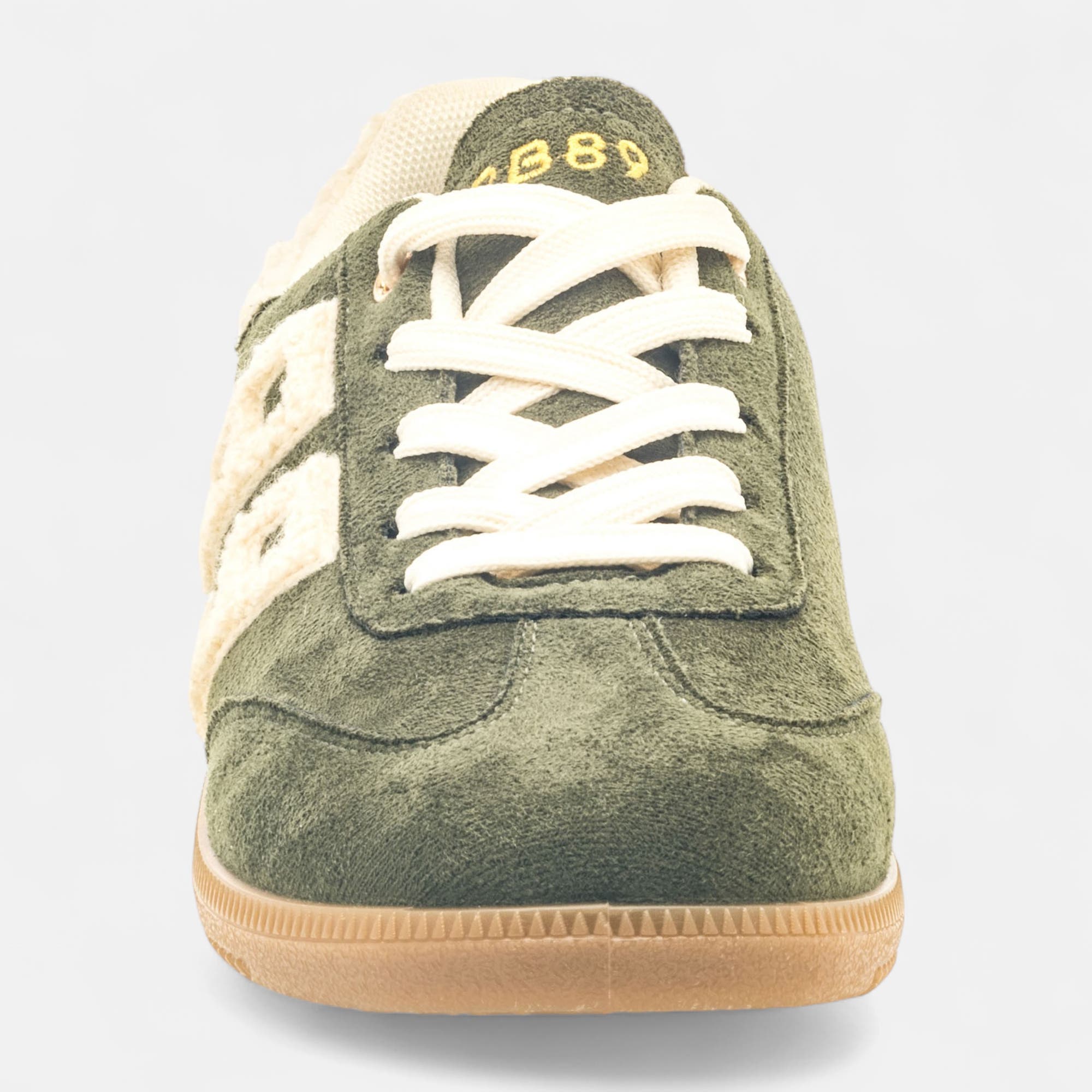 Baskets basses Femme kaki