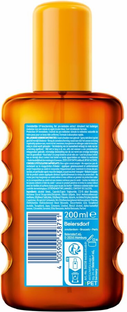 Nivea Sun Protect & Bronze Beschermende Olie SPF30 200ML