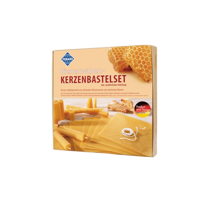 Pebaro - Kerzenbastelset Bienenwaben