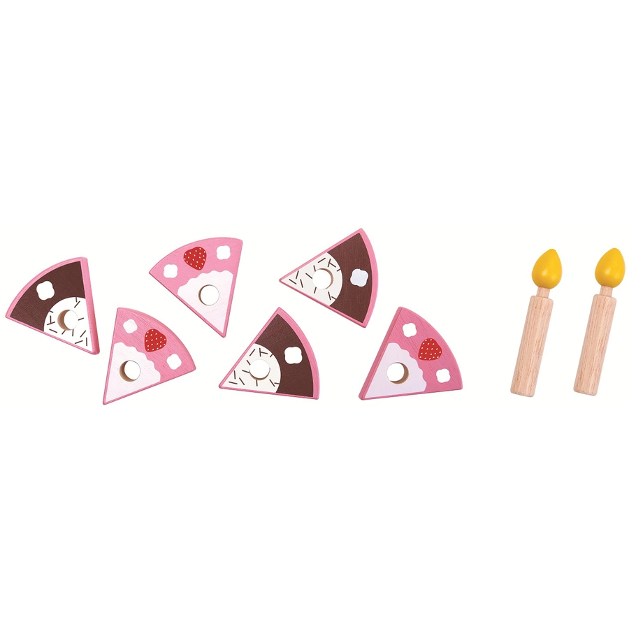 PlanToys Geburtstagskuchen Set