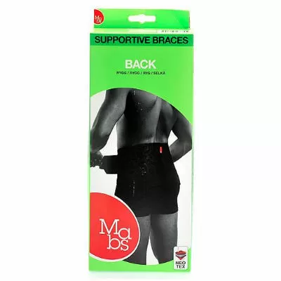 Mabs Rygbandage talje - 1 stk