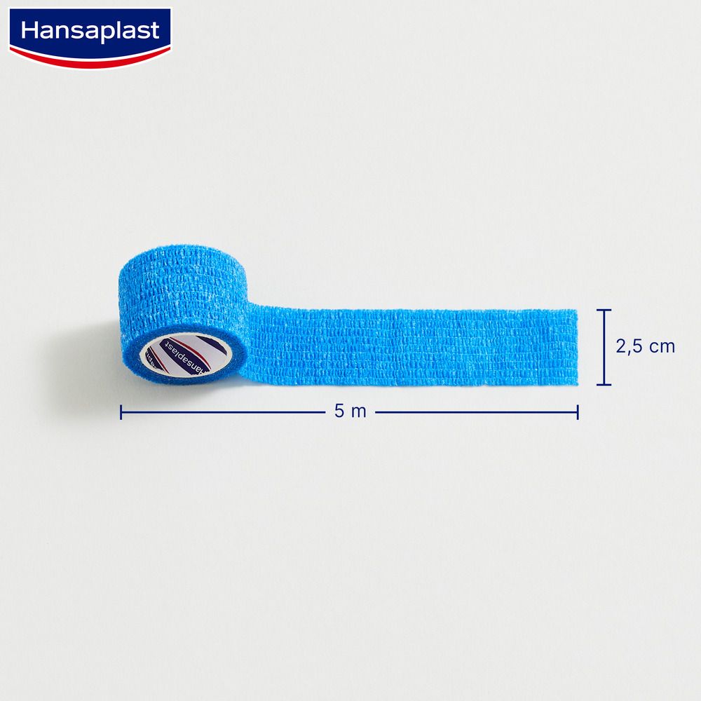 Hansaplast MED Selbsthaftender Fingerverband Blau