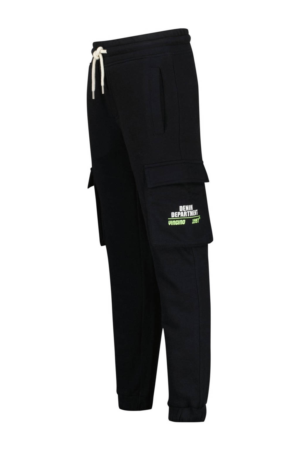 Vingino relaxed joggingbroek Sain zwart