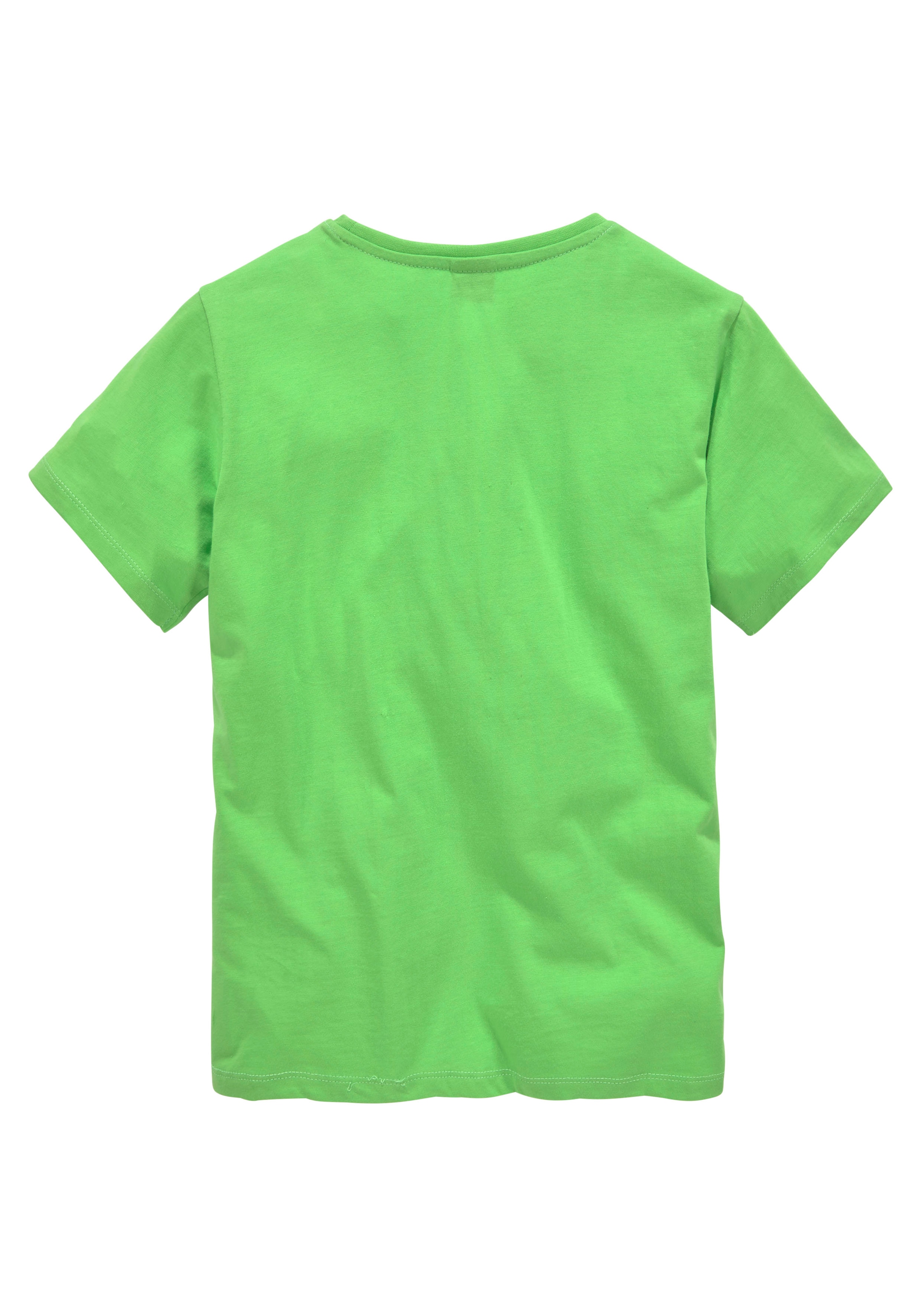 KIDSWORLD T-Shirt »Mit Spruch: CHILL MAL«, Kurzarm,  Basic-Stil,  mit coolen Schriftzügen,  Rundhalsausschnitt