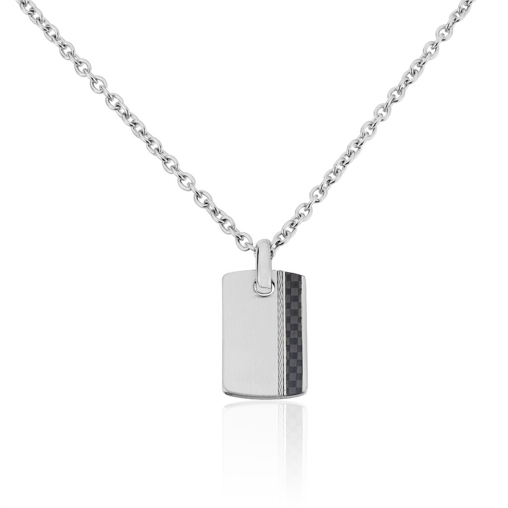 Collier Lovaina Acier Blanc