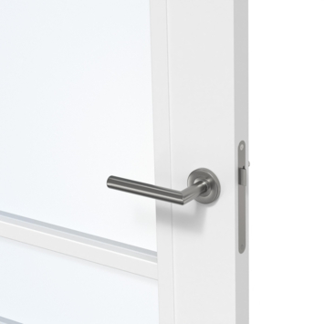 Arne & Bodil binnendeur ABD518 blank glas - wit afgelakt