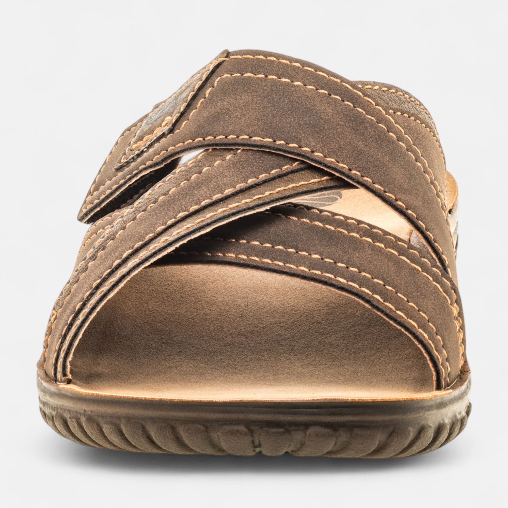 Mules Homme marron