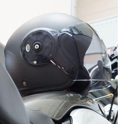 Ecran casque ROOF CRISTAL et SOLAIRE - WISPER CARBON - Incolore