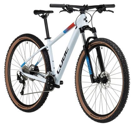VTT Semi-Rigide Cube Aim SLX Shimano Alivio/Altus 9V 29'' Blanc Bleu