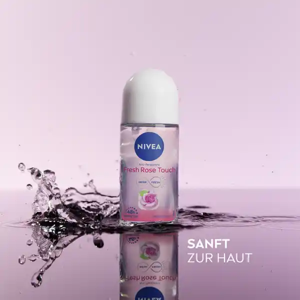 Anti-Transpirant Roll-on Fresh Rose Touch