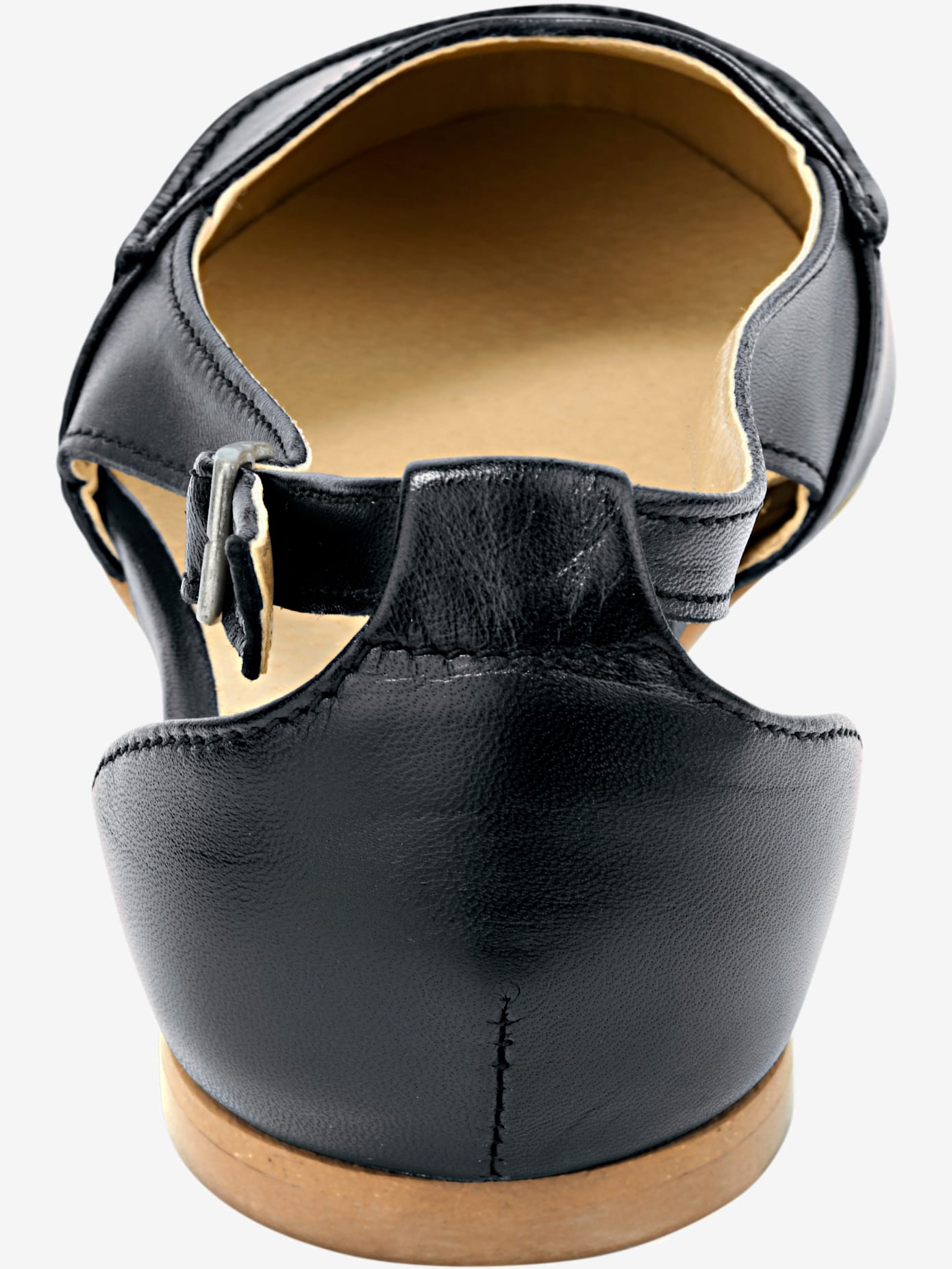 Ballerines cuir nappa chèvre doux