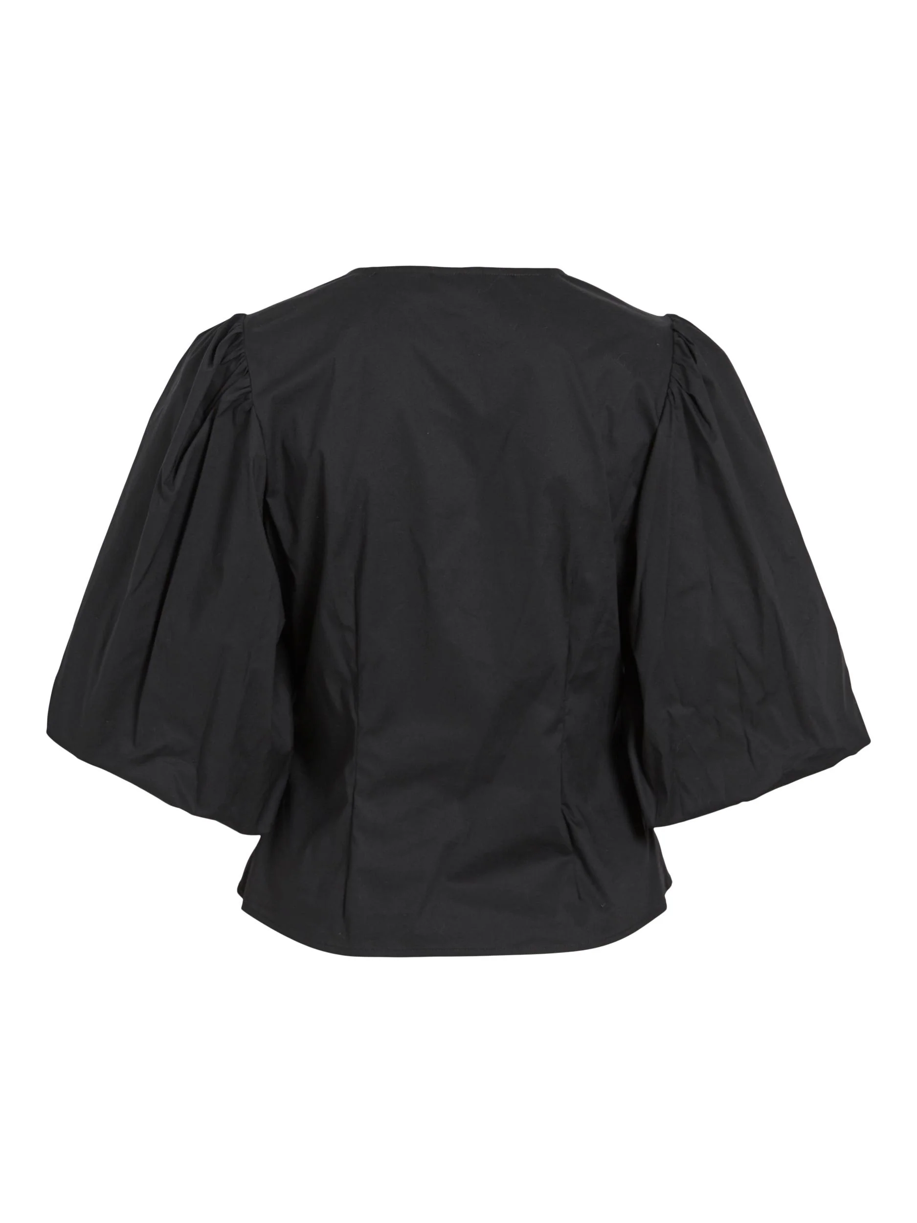 Vila  Videla Volume Sleeve top - sort