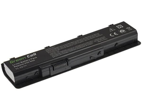 Green Cell laptopbatteri til Asus N45 N55 N55S N75 N75E N75S / 11,1V 4400mAh