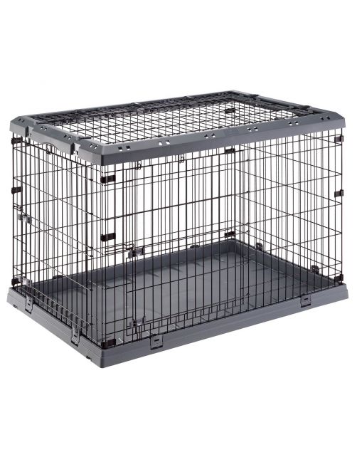 Ferplast Superior Hondenbench Grijs - Bench