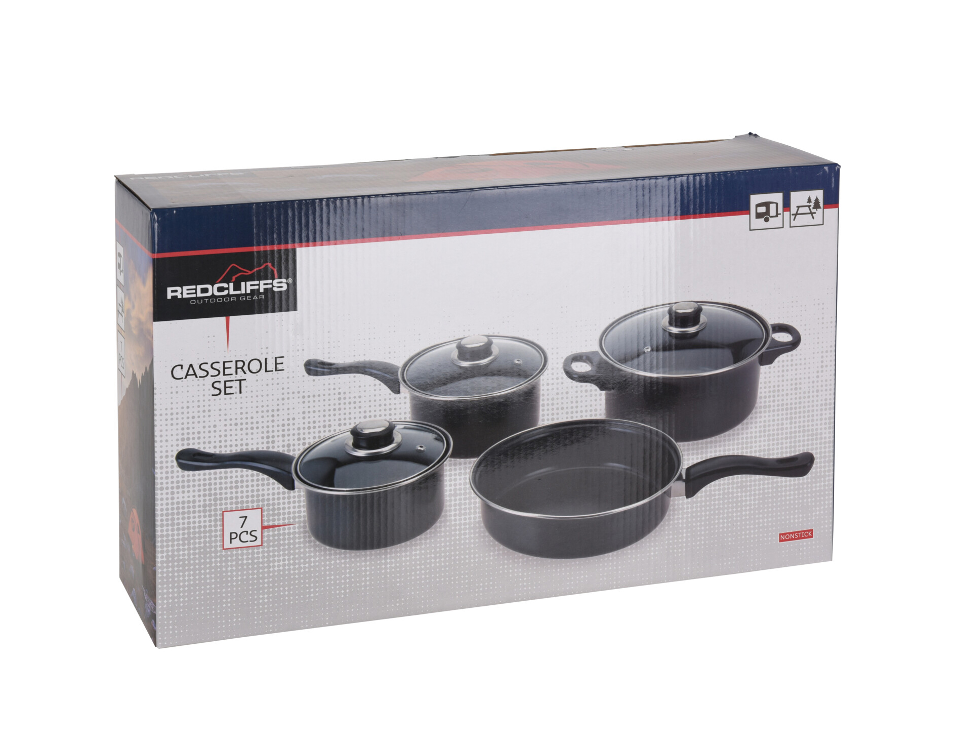 Pfannenset Camping 4-teilig