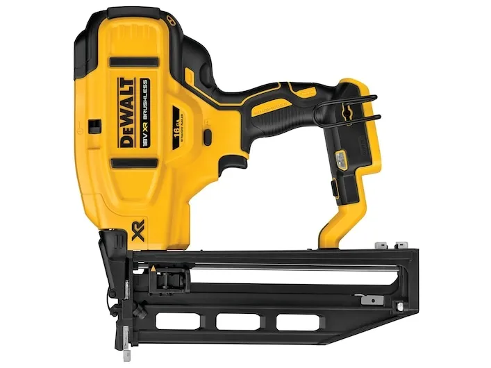 DeWALT DCN662NT-XJ, Sømpistol, Lige magasin, Gul, 3,2 cm, 6,4 cm, 1,6 mm