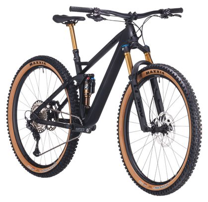 VTT Tout-Suspendu Cube Stereo One22 HPC EX Shimano XT 12V 29'' Gris Carbon Noir