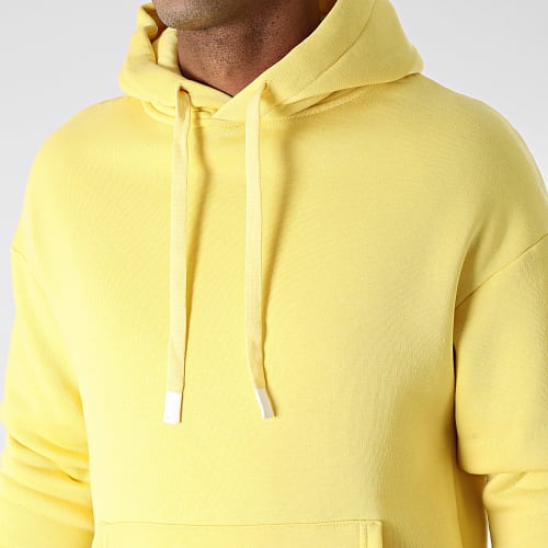 Ensemble Sweat Capuche Et Pantalon Jogging Jaune