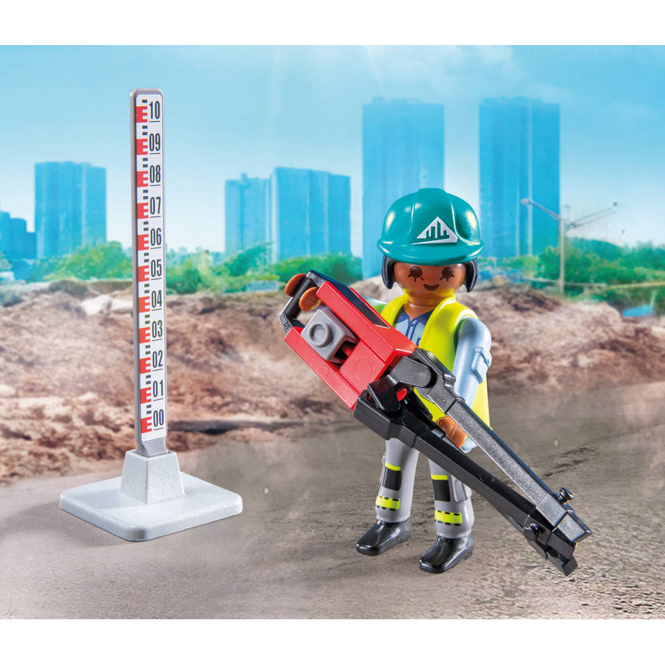 PLAYMOBIL Action Heroes wegenbouw 71751