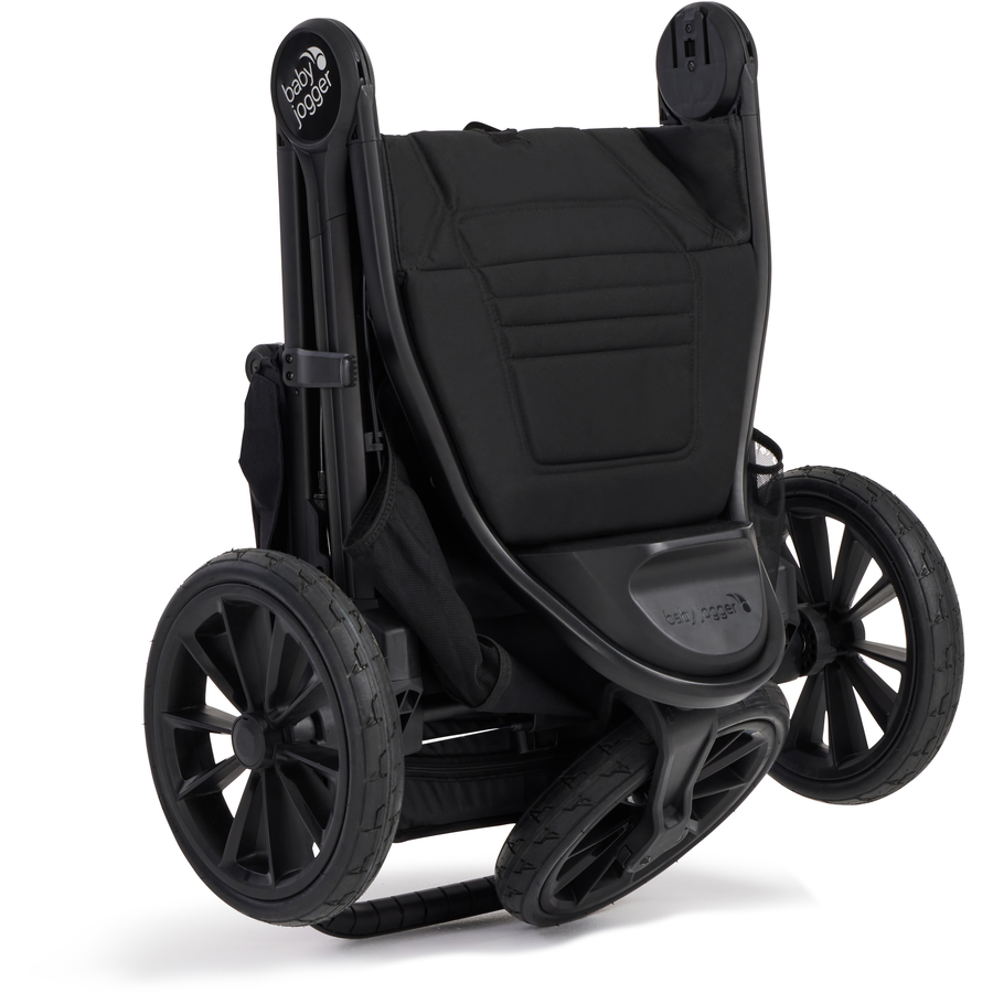 baby jogger Kombi-Kinderwagen City Elite 2 Opulent Black inklusive Babywanne, Sicherheitsbügel und Wetterschutz