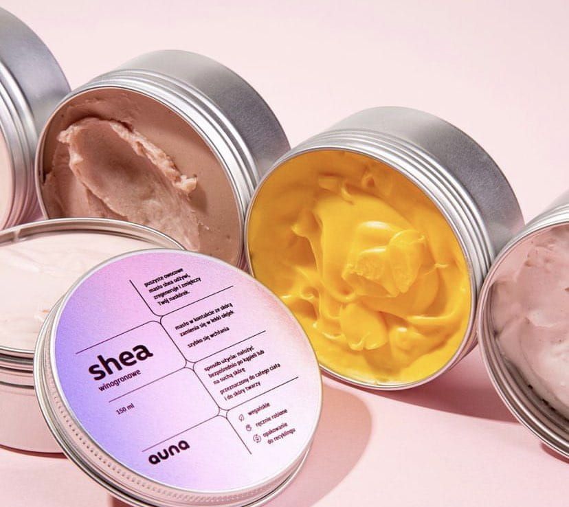 Auna Vegan Trauben-Shea-Butter mit Traubenkernöl und Vitamin E