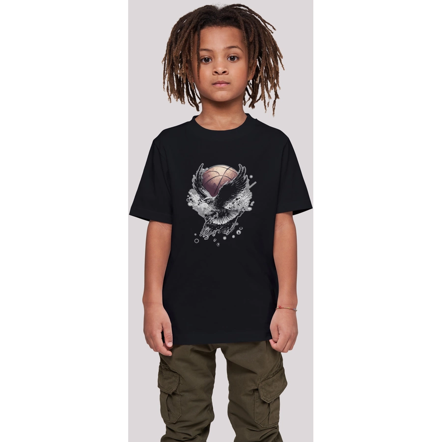 F4NT4STIC T-Shirt Basketball Adler schwarz
