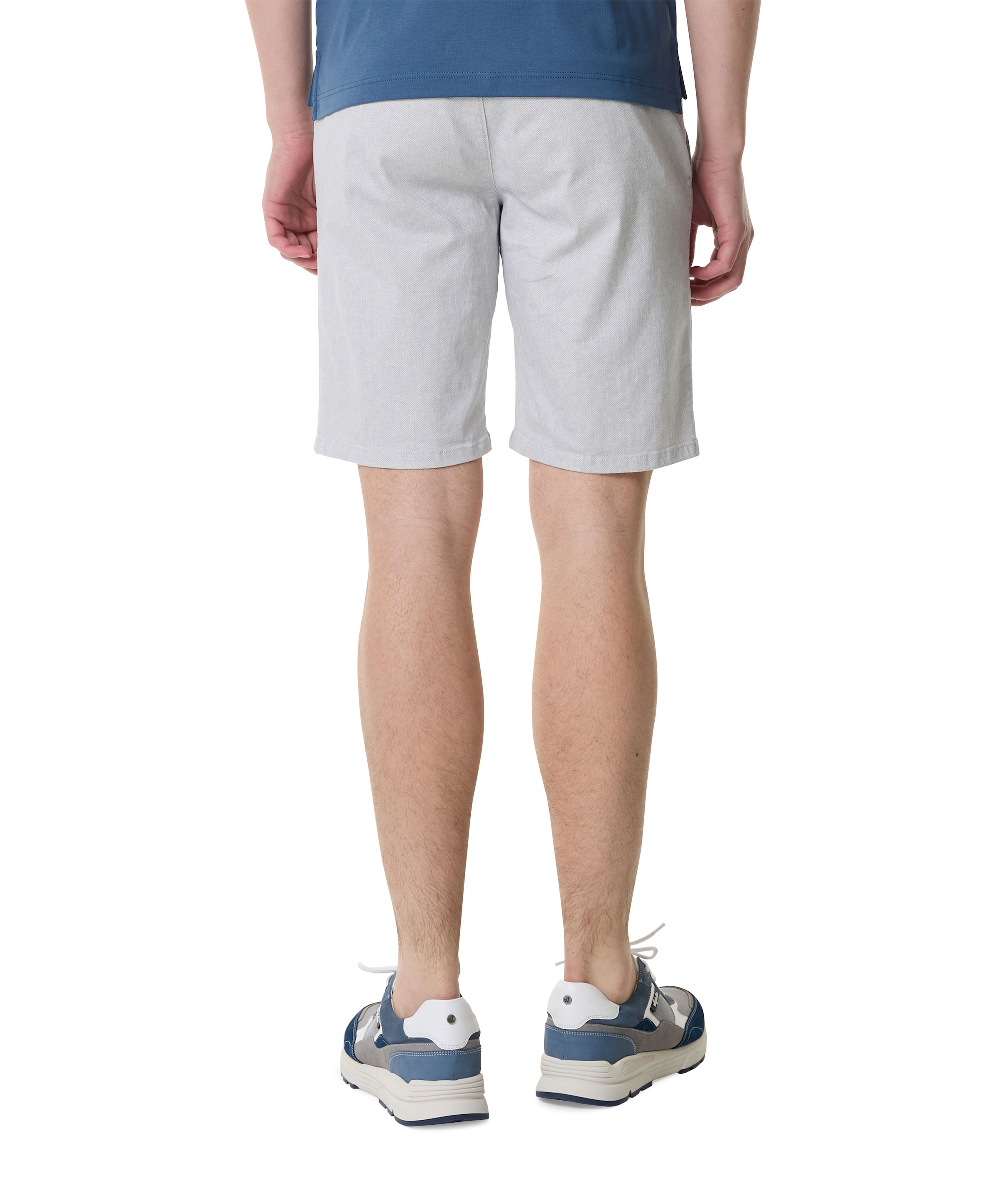 North.84 Elegance Collection heren korte broek grijs