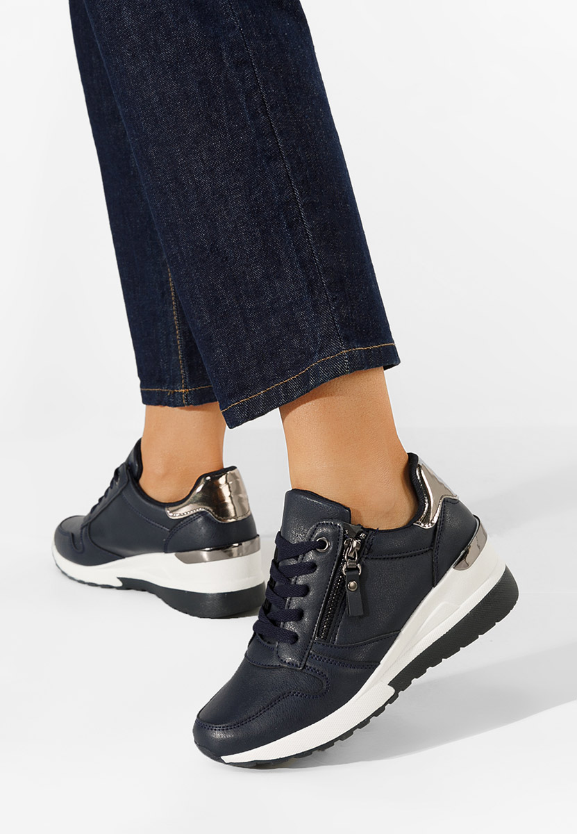 Baskets pour femme marine Rafina V4