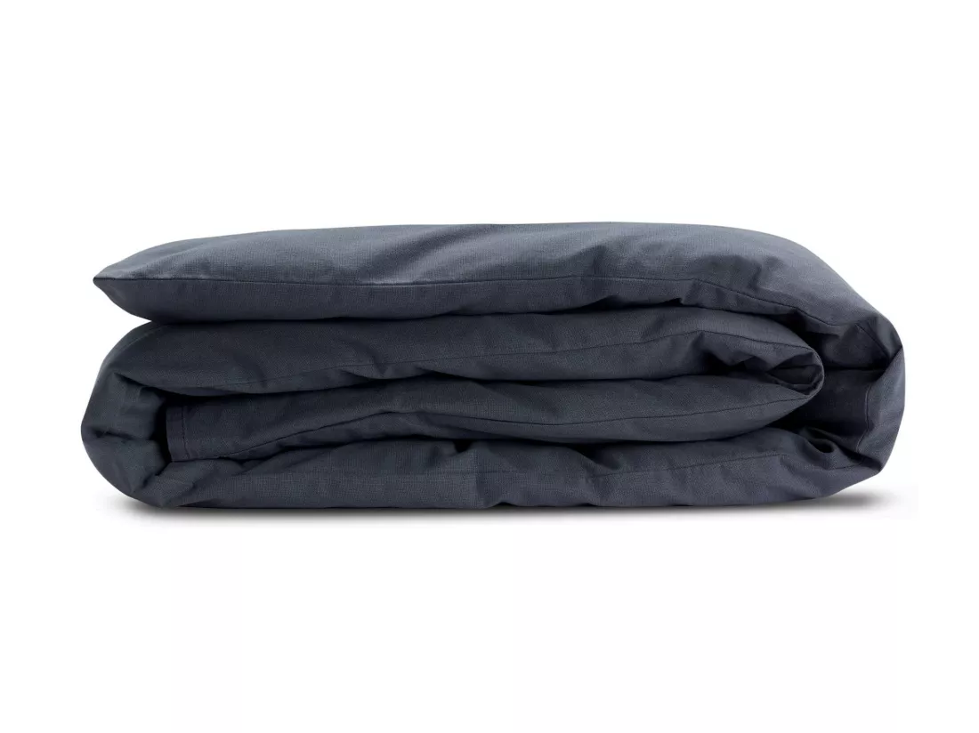 Housse d'édredon Calita marine 85 x 200 cm Vivaraise