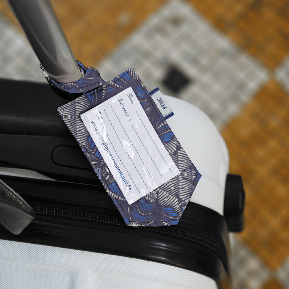 Etiquette Bagage Ethnique