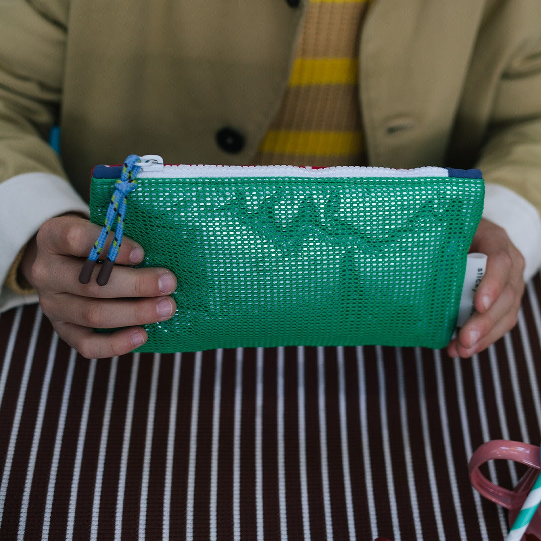 Sticky lemon etui mesh - groen